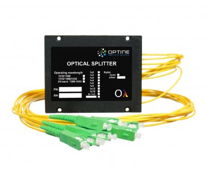 Splitter 1x6 PLC ABS 2,0mm 1m SC/APC