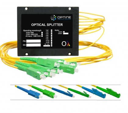 SPLITTER PLC 1XN ABS 1M inne złącza