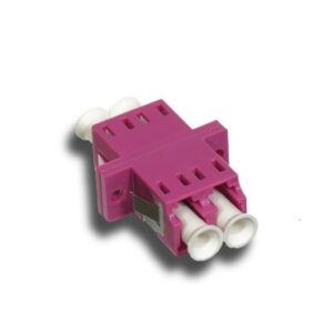 Adapter światłowodowy LC/PC, OM4, Duplex