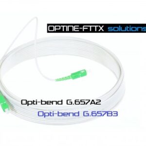 Patchcord FTTH OPTI-BEND G.657A2 lub B3 SC/APC-SC/APC 60m