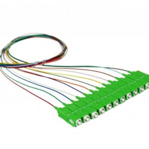 Pigtail SM SC/APC 900um G.652D Easy-strip 2m 12xkolor