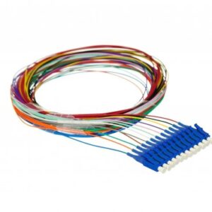 Pigtail SM LC/PC 900um G.652D Easy-strip 2m 12xkolor