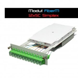 Moduł FiberM 12xSC Simplex