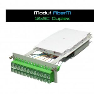 Moduł FiberM 12xSC Duplex