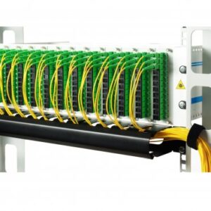 Organizer patchcordów 1U 19"