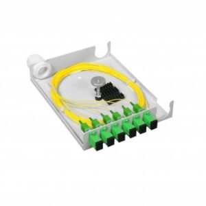 Przełącznica Naścienna LPX v2 mini - 6SC Simplex (przystosowana do kabla łatwego dostępu)